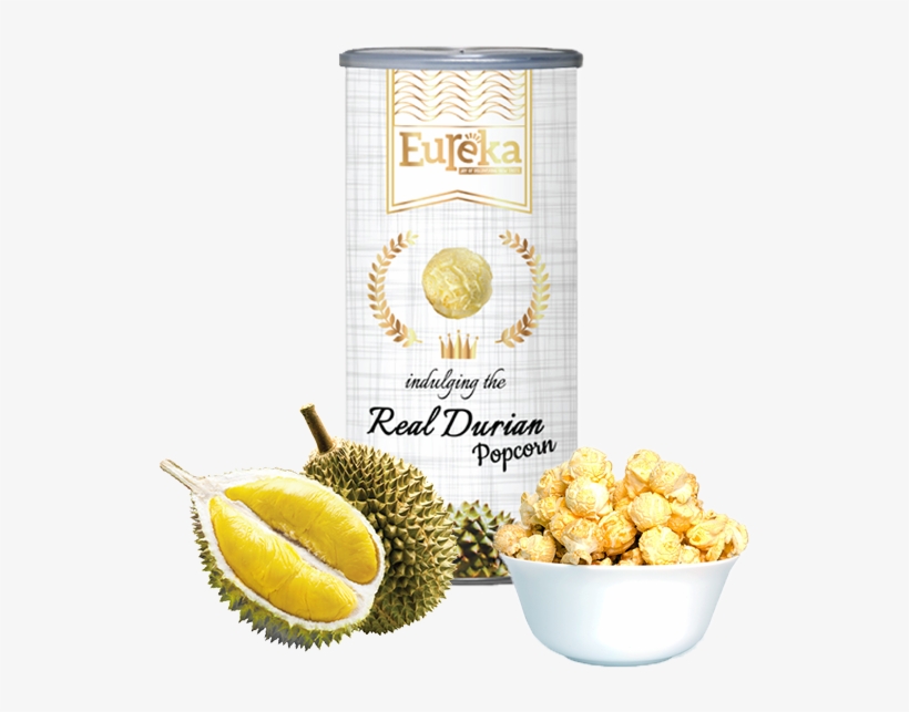 Real Durian Popcorn - Eureka Popcorn Durian, transparent png