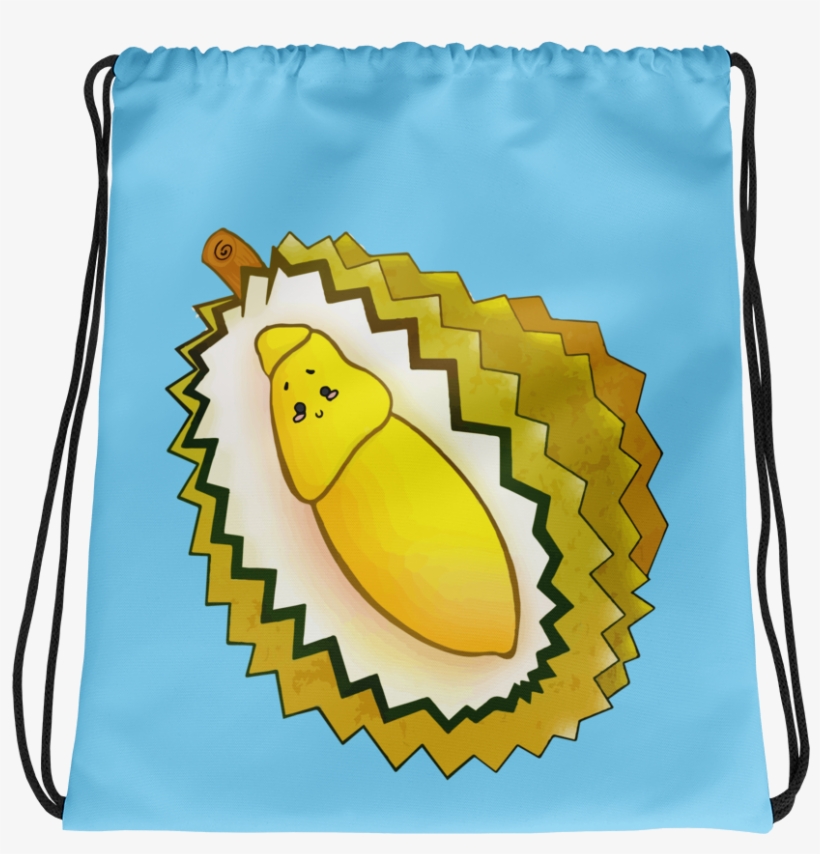 Durian Drawstring Bag - Drawstring, transparent png
