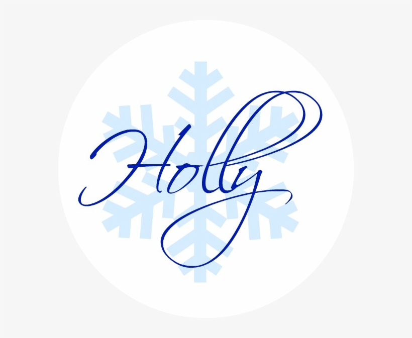 Snowflake Holly - Birthday, transparent png