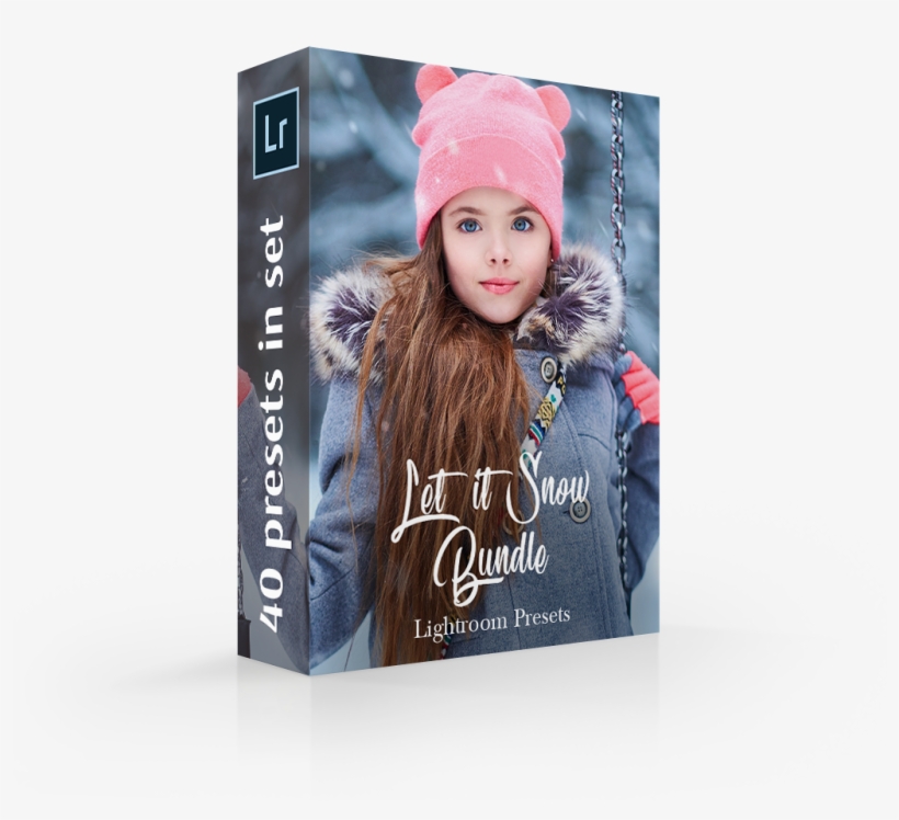 Let It Snow Lr Presets - Girl, transparent png