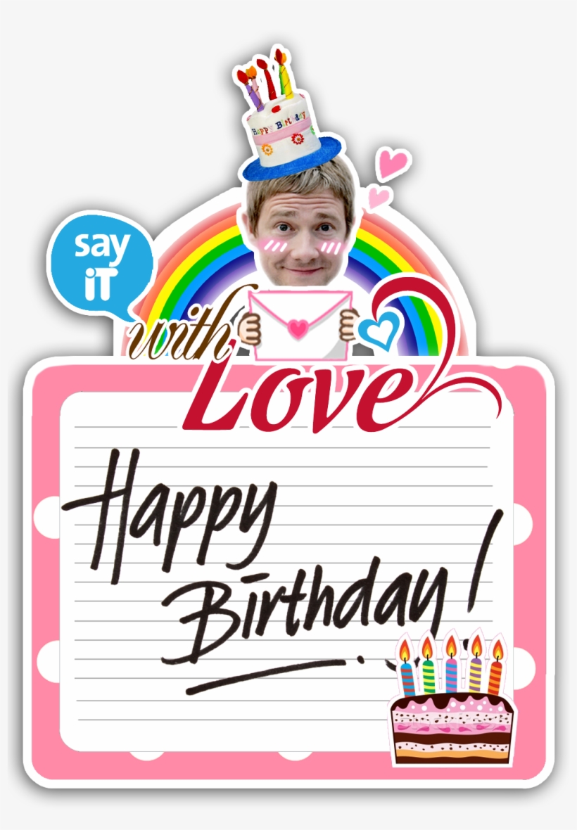 Happy Birthday From Martin Great Minds Think Alike, - Happy Birthday Black Png, transparent png
