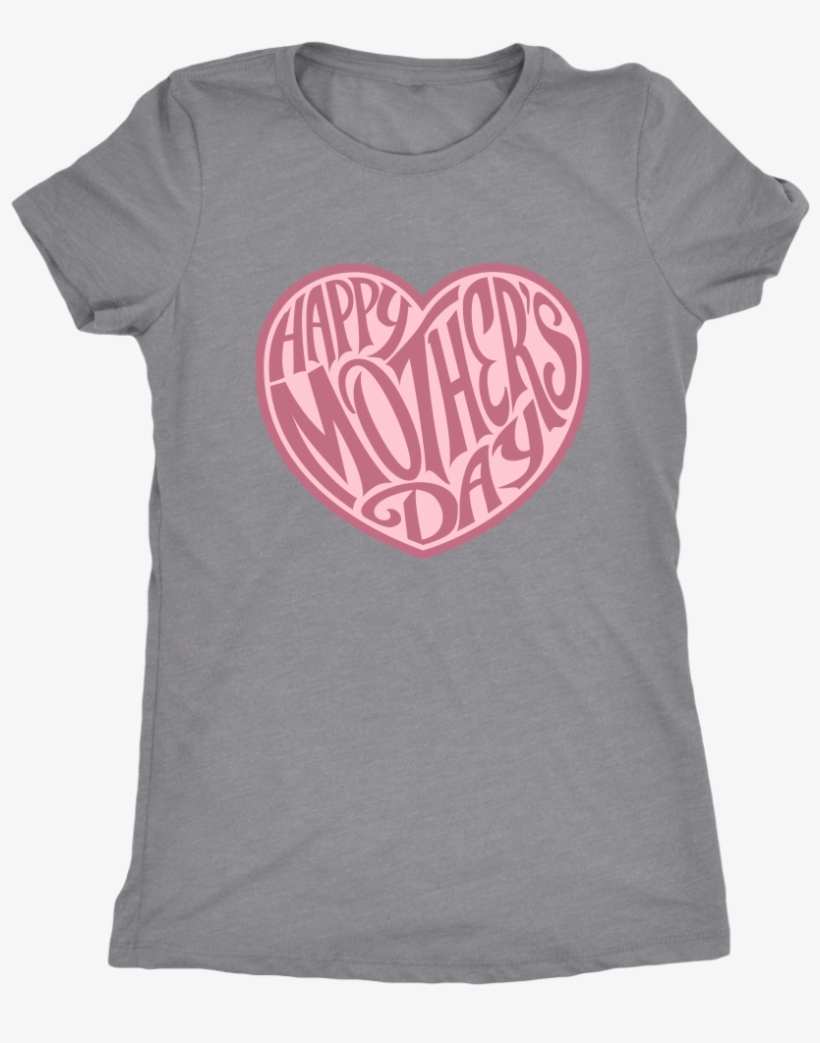 'happy Mother's Day' Pink Heart Family Quotes Next - Love, transparent png
