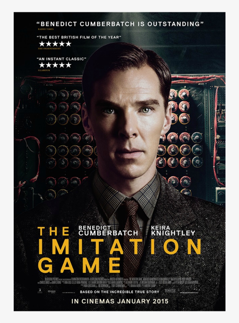 With Music By Alexandra Desplat, Benedict Cumberbatch's - Movies Based On True Stories 2017, transparent png