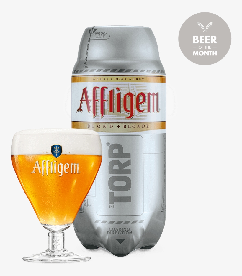 Affligem Blonde Torp - Beer, transparent png