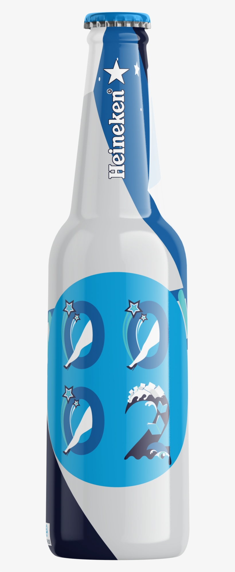 Hp Heineken Bottle B - Beer Bottle, transparent png