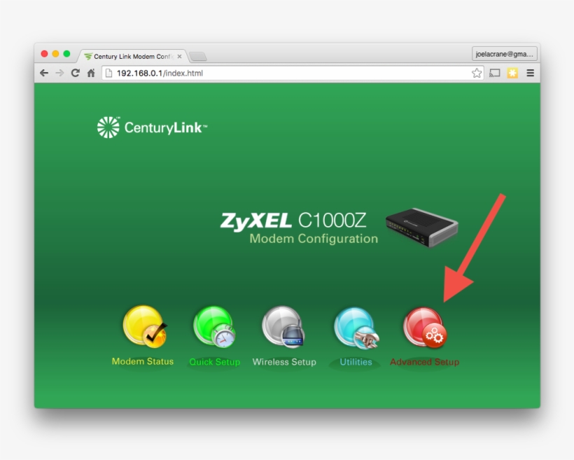 On The Menu On The Left, Click On The Wan Settings - Centurylink Modem Configuration, transparent png