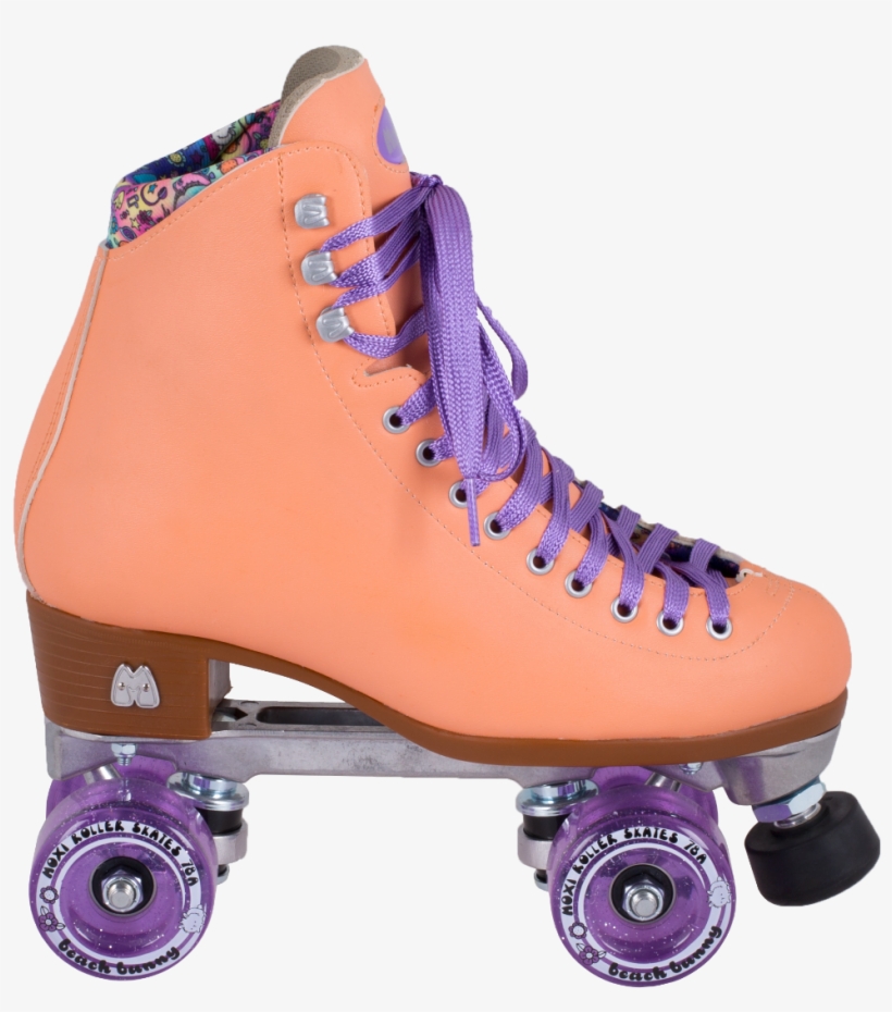 Moxi Beach Bunny Skates Peach, transparent png