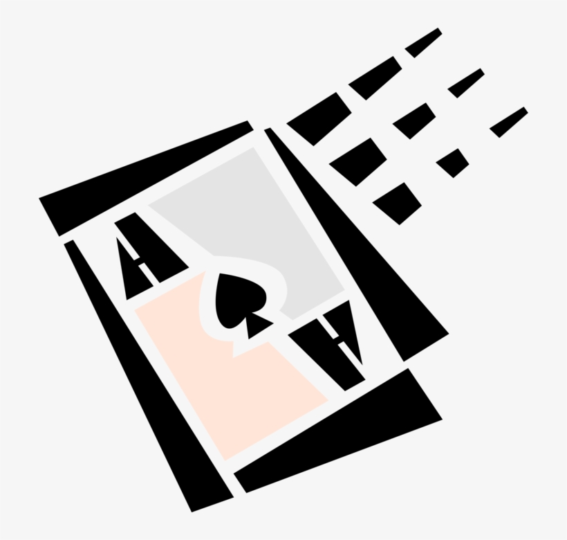 Playing Of Spades Image Illustration Games Chance - Graphic Design, transparent png