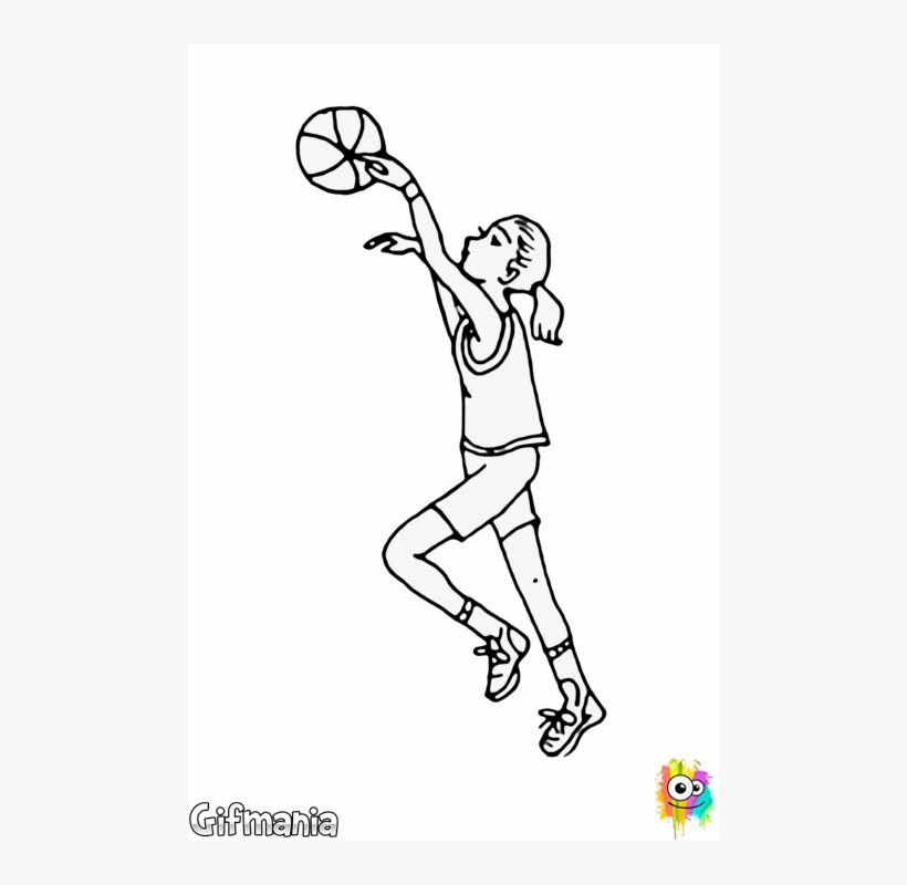 480 X 720 4 - Girls Basketball, transparent png