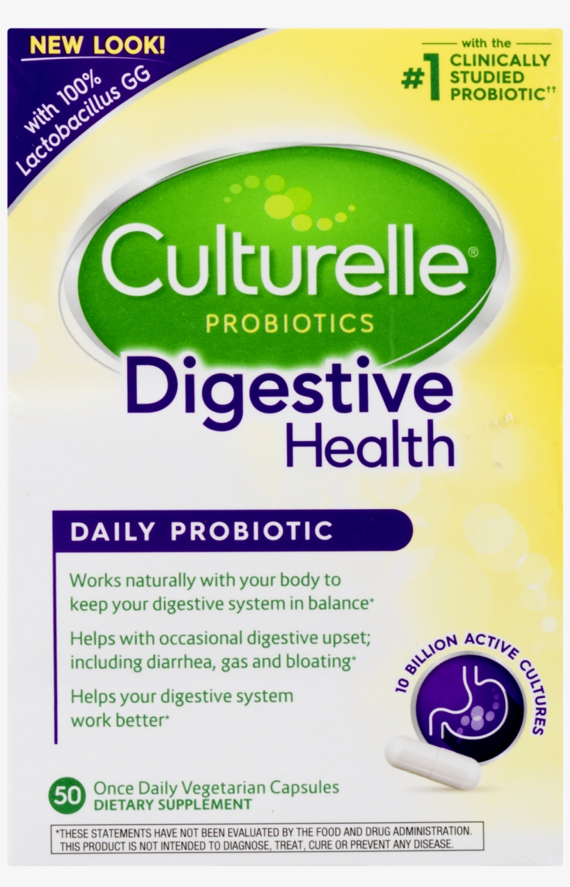 Culturelle Digestive Health Probiotic, transparent png