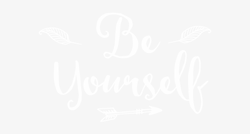 Be Yourself - Johns Hopkins Logo White, transparent png