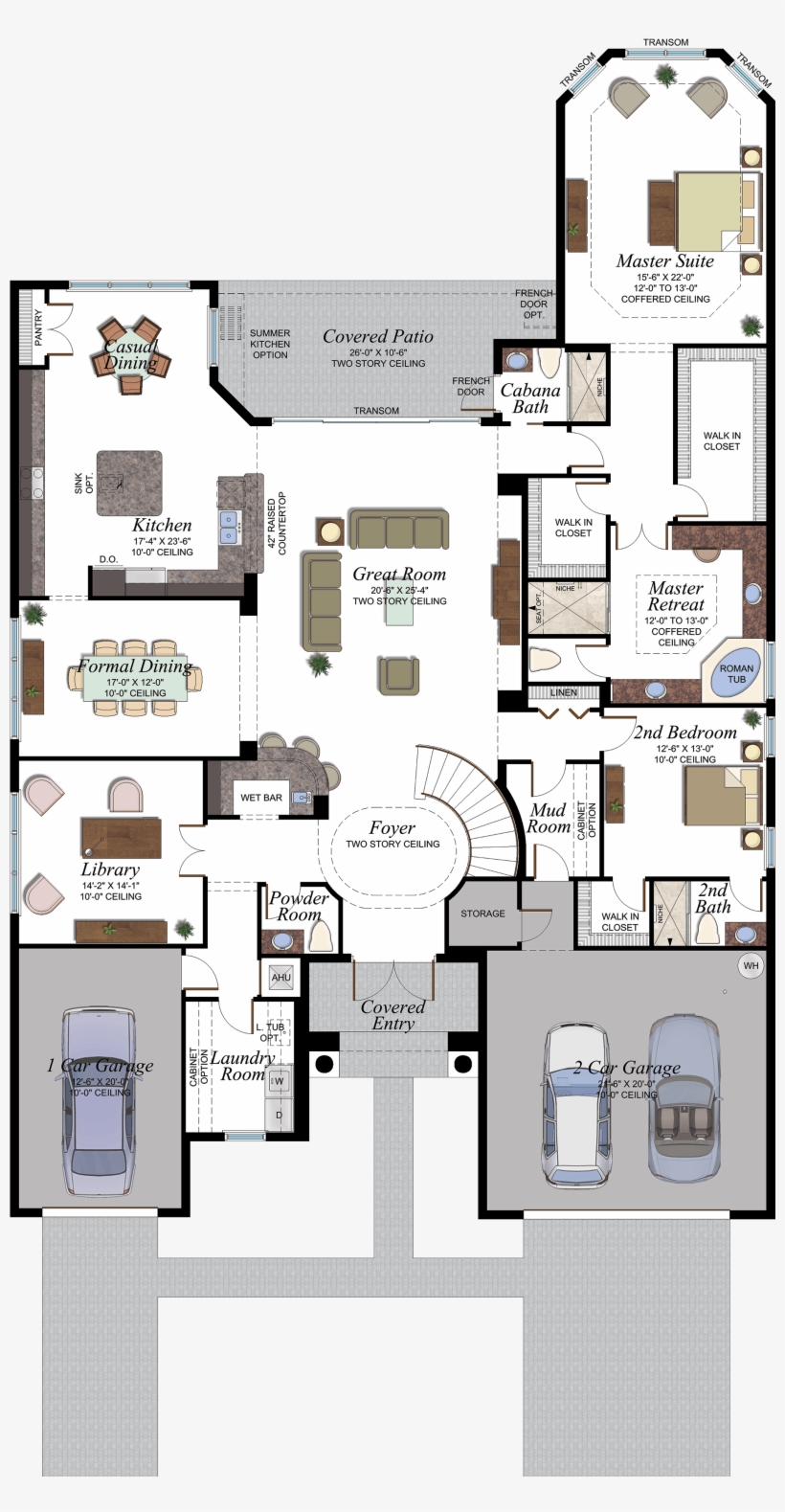 The Ridge At Wiregrass Ranch Sebastian First Floor - Floor Plan, transparent png