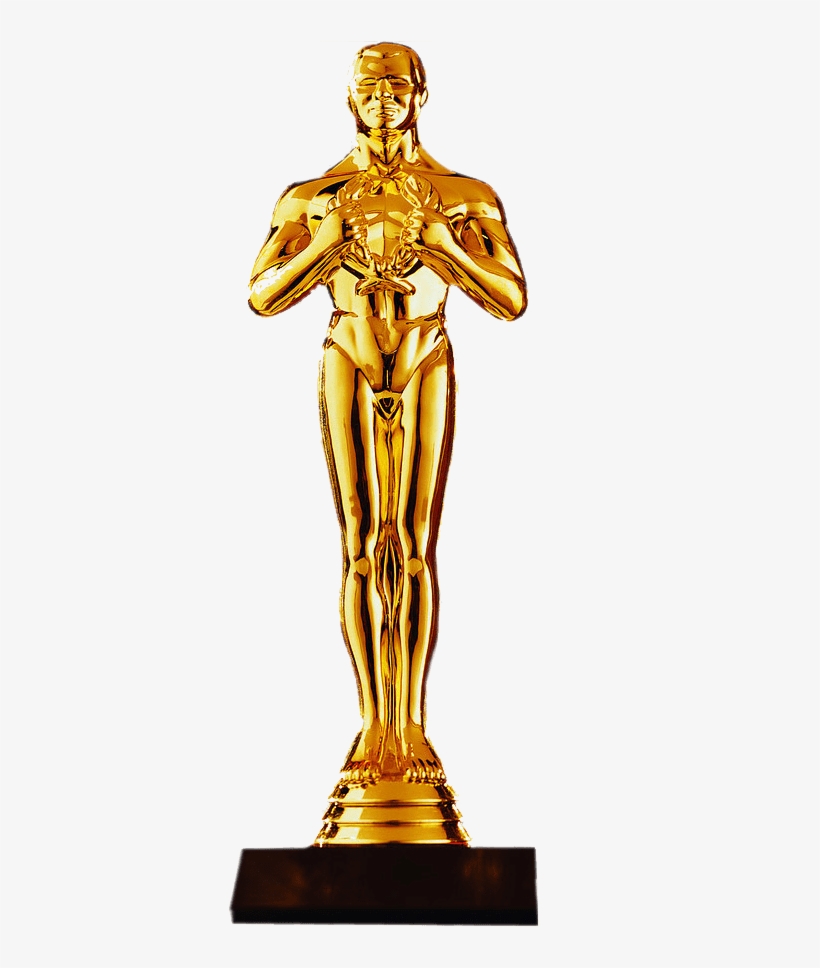 How The Winners Win - Clip Art Oscar Award, transparent png