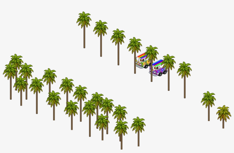 Palmtree - Animation, transparent png