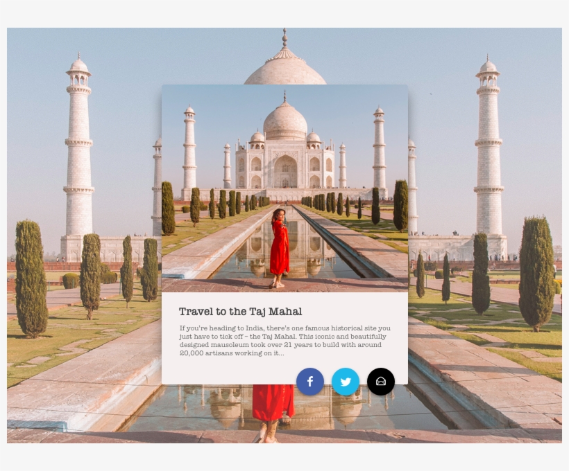 Daily Ui - Taj Mahal, transparent png
