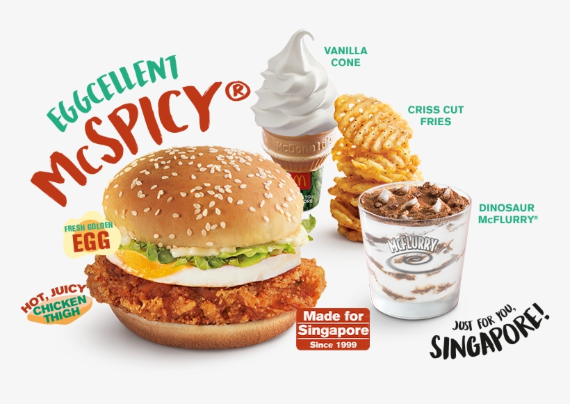 Mcdonald Eggcellent Mcspicy - French Fries, transparent png