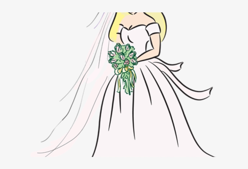 Wedding Veil Clipart - Illustration, transparent png