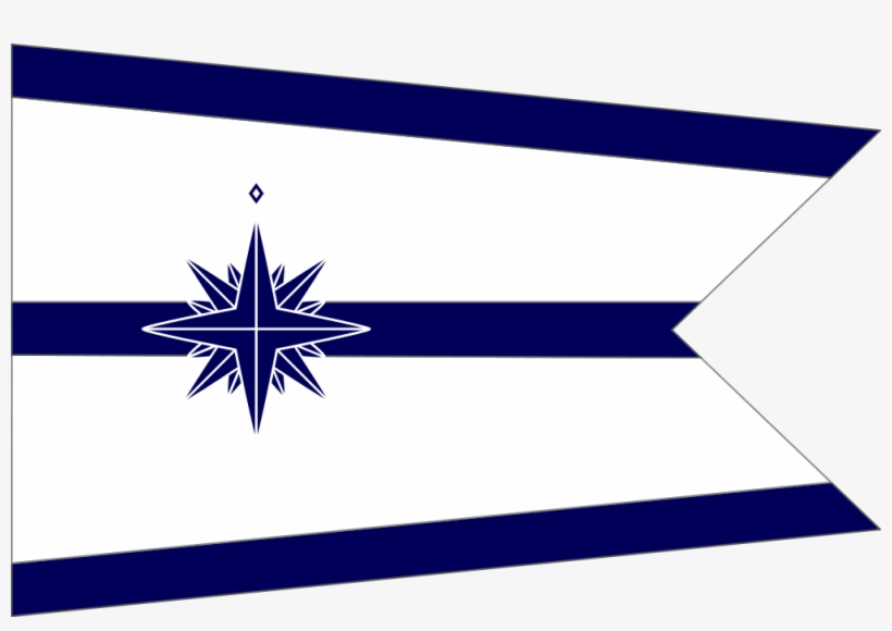 The Standard Of The Minister Of Land, Infrastructure, - Japanese Coast Guard Flag, transparent png