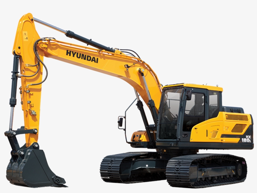 Excavator Png Picture - Excavator Hyundai, transparent png