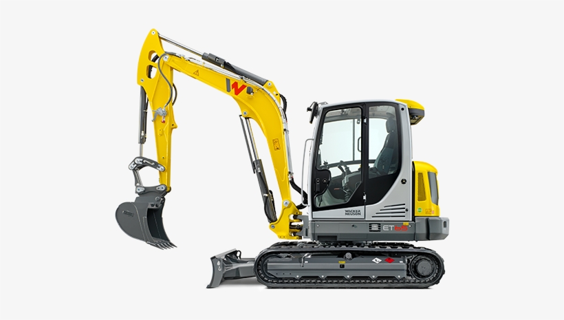 Excavator Png, Download Png Image With Transparent - Wacker Neuson Et65 Excavator, transparent png