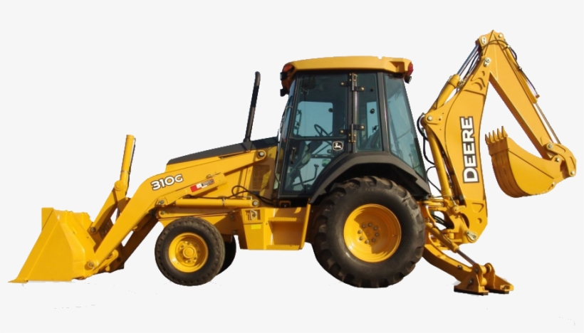 Excavator Png Free Pic - John Deere 310g, transparent png