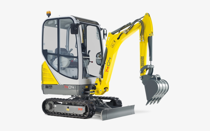 1404 - Wacker 1404 Excavator, transparent png