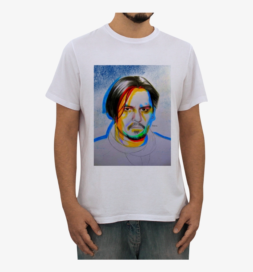 Camiseta Johnny Depp De Gabriele Melona - Jair Bolsonaro Camiseta, transparent png