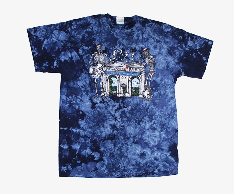2010 Arches Blue Tie Dye T-shirt - Active Shirt, transparent png
