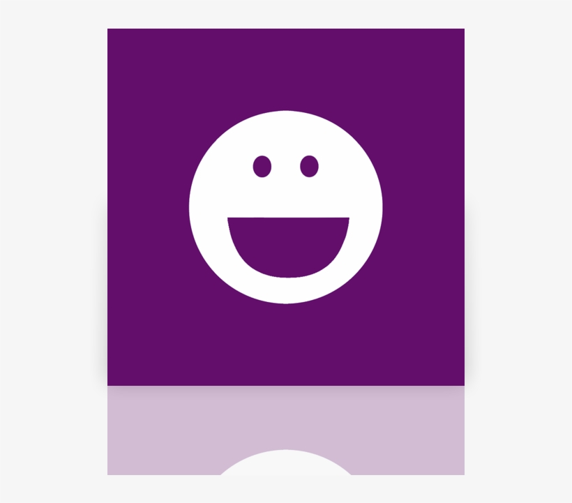 Yahoo,messenger,mirror Icon - Smiley, transparent png