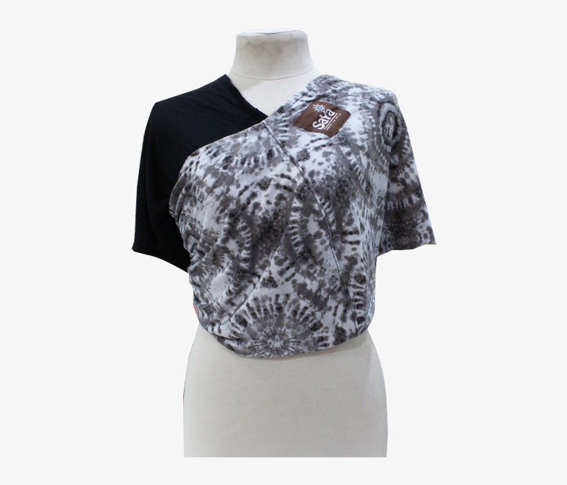 Saya Semi Stretch Knit Baby Carrier - Blouse, transparent png