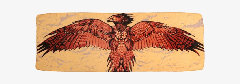 Fawkes The Phoenix Lightweight Scarf - Fawkes Drawing Phoenix, transparent png
