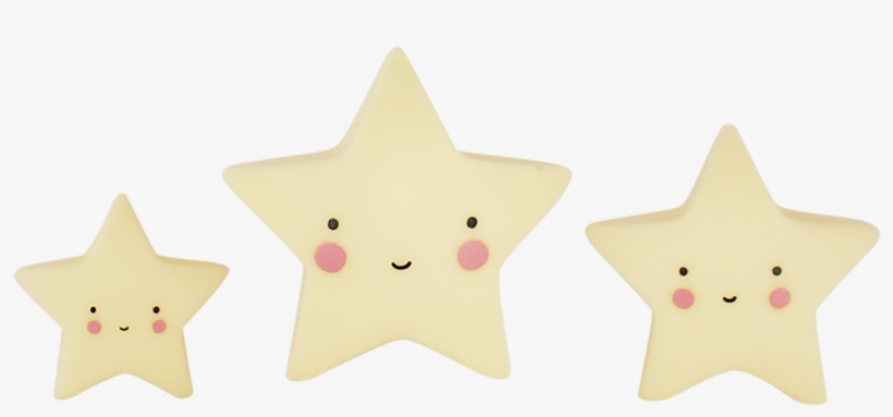 Mini Yellow Stars - A Little Lovely Company Mini Star Shelf Decor, transparent png