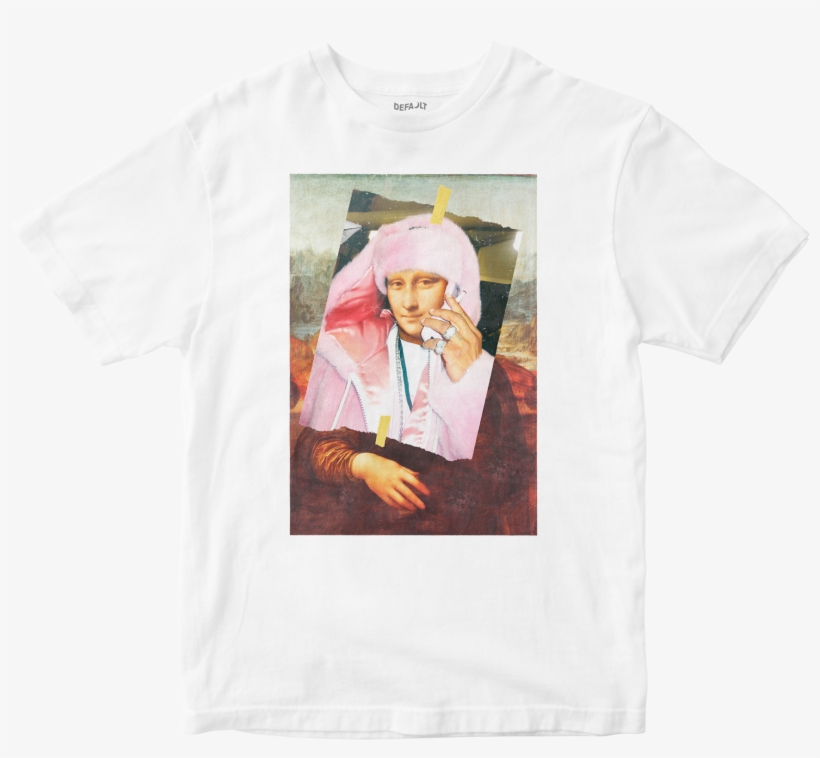 Pink Mona Lisa Tee - Mona Lisa, 1503-1506, transparent png