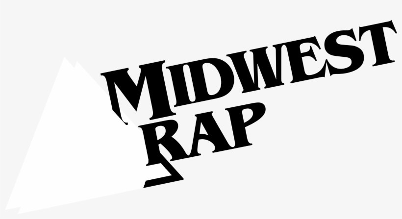 Midwest Rap Logo Black And White - Midwest Rap, transparent png
