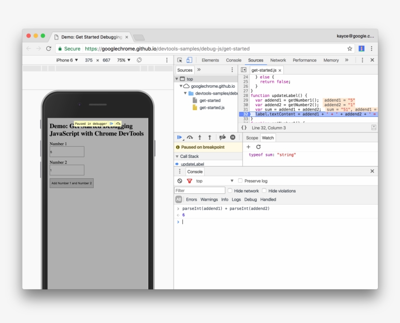 Devtools Evaluates The Statement And Prints Out 6 , - Js Live Inspect, transparent png