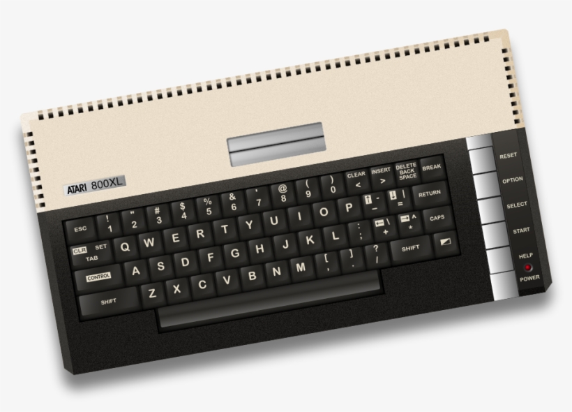 Cas - Bas - 130xe - 800xl - Computer Keyboard, transparent png