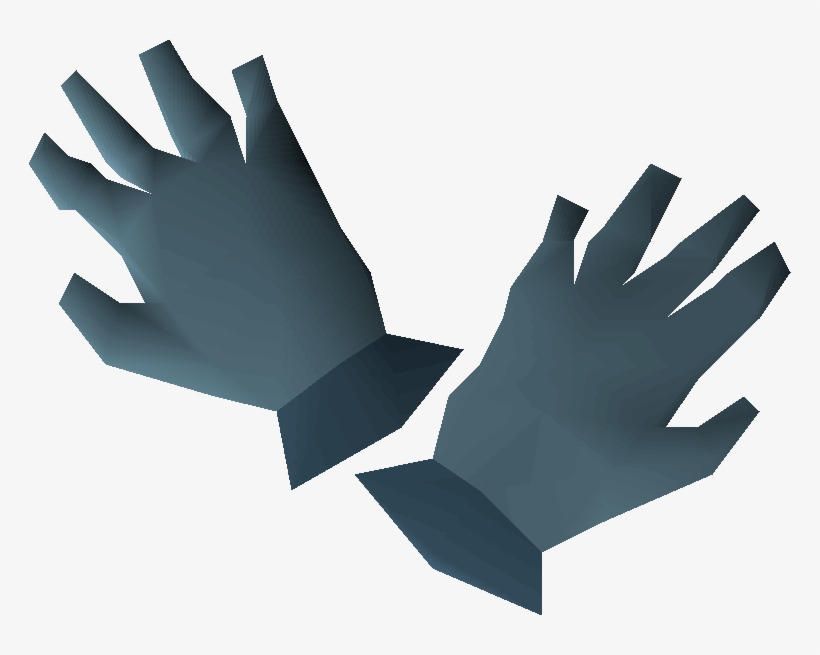 Runescape Gloves, transparent png