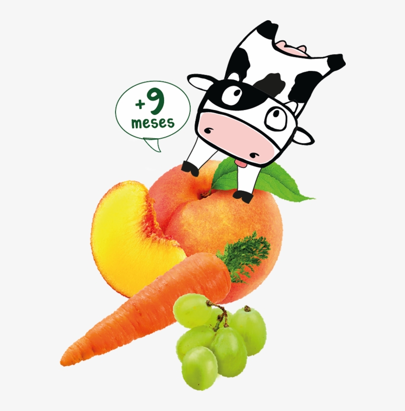 Yogur Infantil Con Fruta Y Verdura Sin Azucar Añadido - Cartoon, transparent png