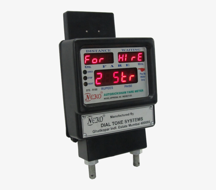 Autorickshaw Fare Meter For Auto Model - Electronics, transparent png