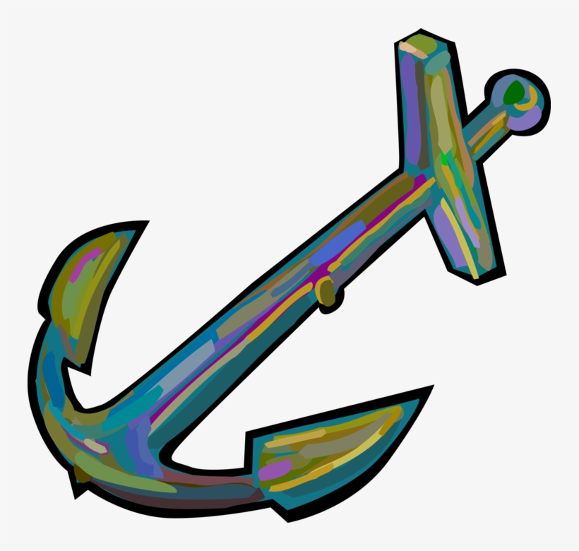 Vector Illustration Of Marine Boat Anchor Prevents, transparent png