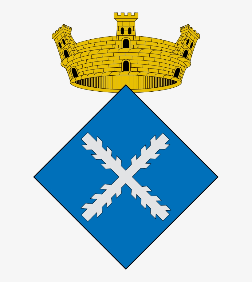 La Cruz De Borgoña También Figura En El Escudo Municipal - Ajuntament De La Llagosta, transparent png