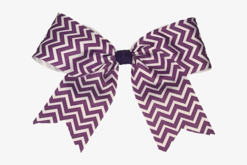 Basic Purple Chevron Cheer Bow - Bridget Riley Blaze Study, transparent png