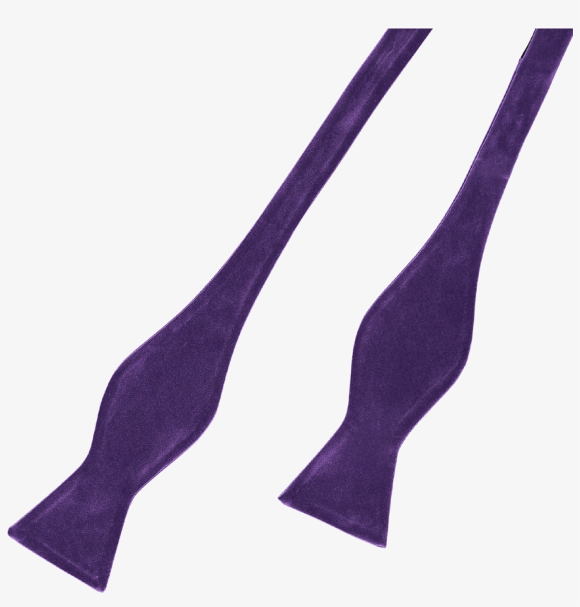 Bow Tie Self Tie Purple 2 - Tights, transparent png