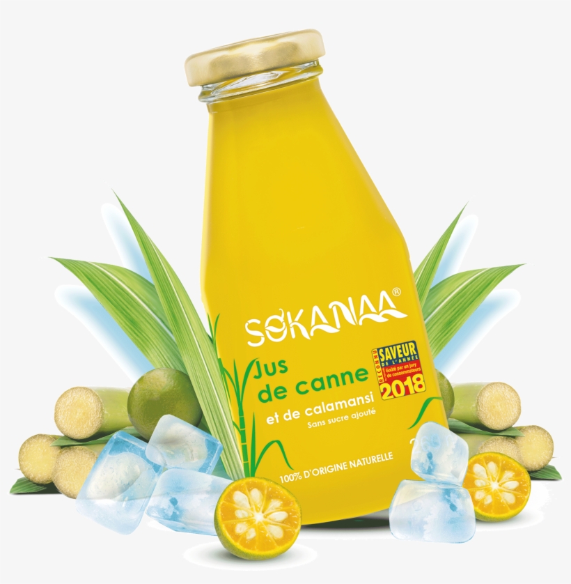 Bouteille Sokanaa - So Kanaa Jus De Canne, transparent png