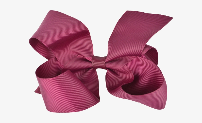 Rwc41712 Wine 18cm Ribbon Bow - Satin, transparent png