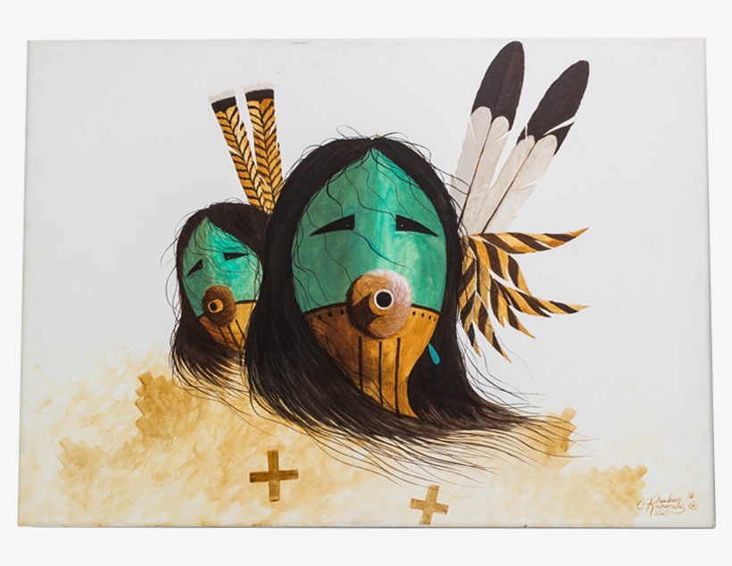 “prayers From The Stars” Wright's Indian Art - Cross, transparent png