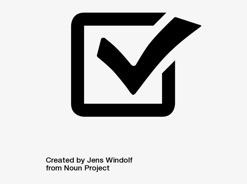 Thank You To Everyone Who Cast Their Votes For Our - The Noun Project, transparent png