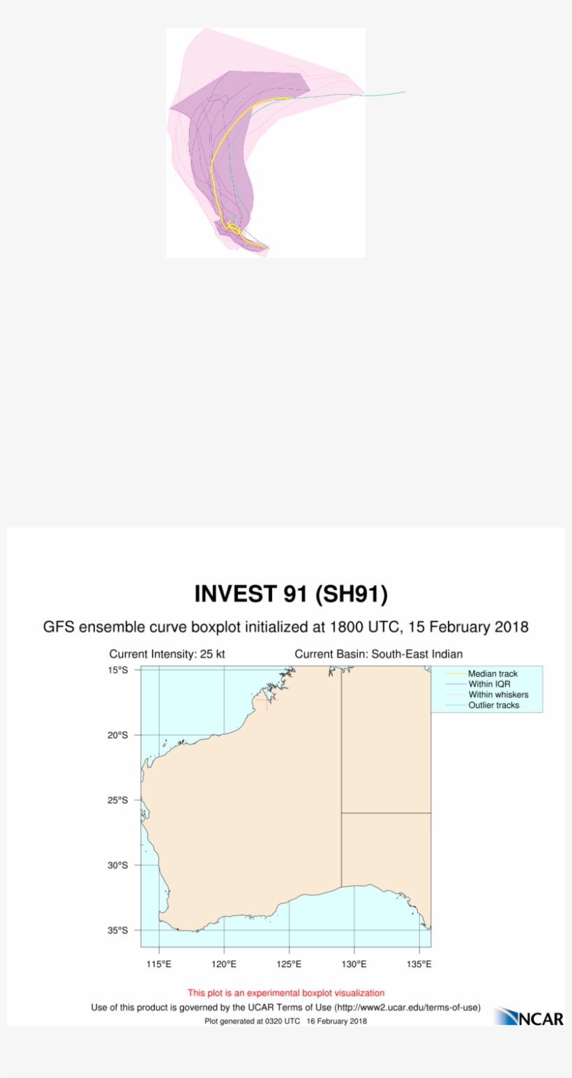 Ash91 2018021518 Eps Track Gefs Boxplot Late - Map, transparent png