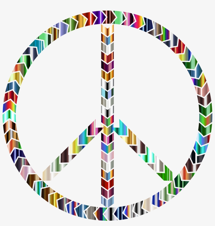 Peace Clipart Psychedelic - Clip Art, transparent png