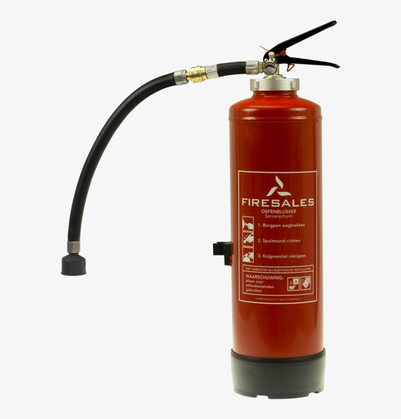 Fireware Practice Fire Extinguisher - Cylinder, transparent png